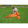 Игровой-центр BESTWAY MEGA BOUNCER 289х213х173см с горкой и мячами, до 179 кг, от 3 лет 53427 BW