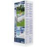 Каркасный бассейн BESTWAY POWER STEEL 412х201х122см, 8124л + фильтр-насос 2006 л/ч 56456 BW