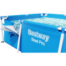 Каркасный бассейн BESTWAY STEEL PRO 400х211х81см, 5700л + фильтр-насос 1249 л/ч 56424 BW