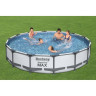 Каркасный бассейн BESTWAY STEEL PRO MAX 427х84см, 10220л + фильтр-насос 2006 л/ч 56595 BW