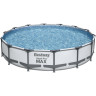 Каркасный бассейн BESTWAY STEEL PRO MAX 427х84см, 10220л + фильтр-насос 2006 л/ч 56595 BW