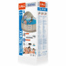 Каркасный бассейн BESTWAY STEEL PRO MAX 561FY 396x107см, 11133 л, фильтр-насос 2006 л\ч, лестница, тент, навес 561FY BW