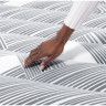 Надувная кровать 152х203х46см BESTWAY TRITECH FASHION FLOCK 6713C-BW