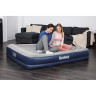 Надувная кровать BESTWAY TRITECH AIRBED 152х203х36см с подголовником, встр.насос 220В, до 300кг 67725 BW