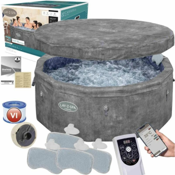 СПА-бассейн BESTWAY CARRARA AIRJET 6001V BW150/170х65см  850л