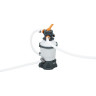 Стальной бассейн BESTWAY HYDRIUM 300х120см, 7630л + песочный ф/насос 3028 л/ч, лестница, тент, подстилка 56566 BW